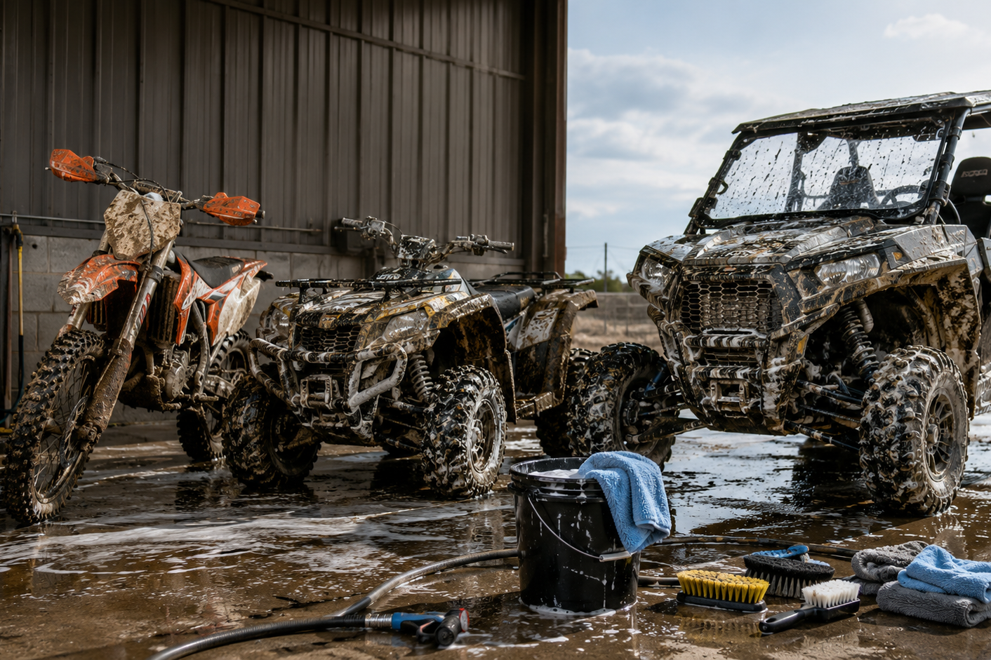 Dirt Bike vs. ATV vs. UTV Cleaning: What’s Different?