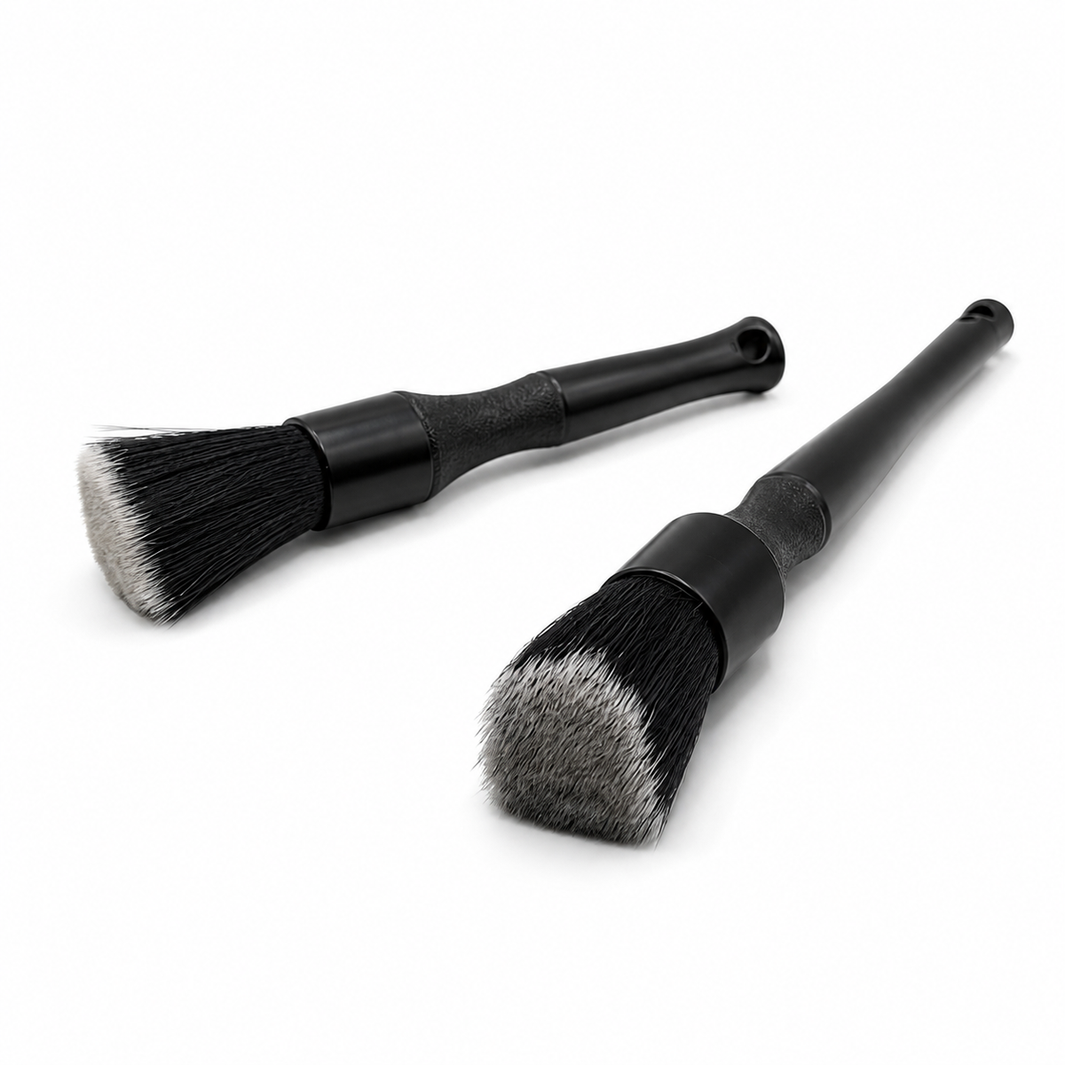 RevShine Products detailing brush with durable bristles and ergonomic handle for cleaning car interiors and exteriors.