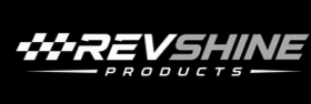 RevShine Products logo with a black and white design