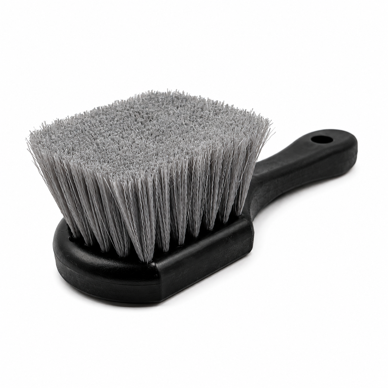 RevShine Wash Brush with long handle and dense bristles for effective vehicle cleaning, branded by RevShine Products.