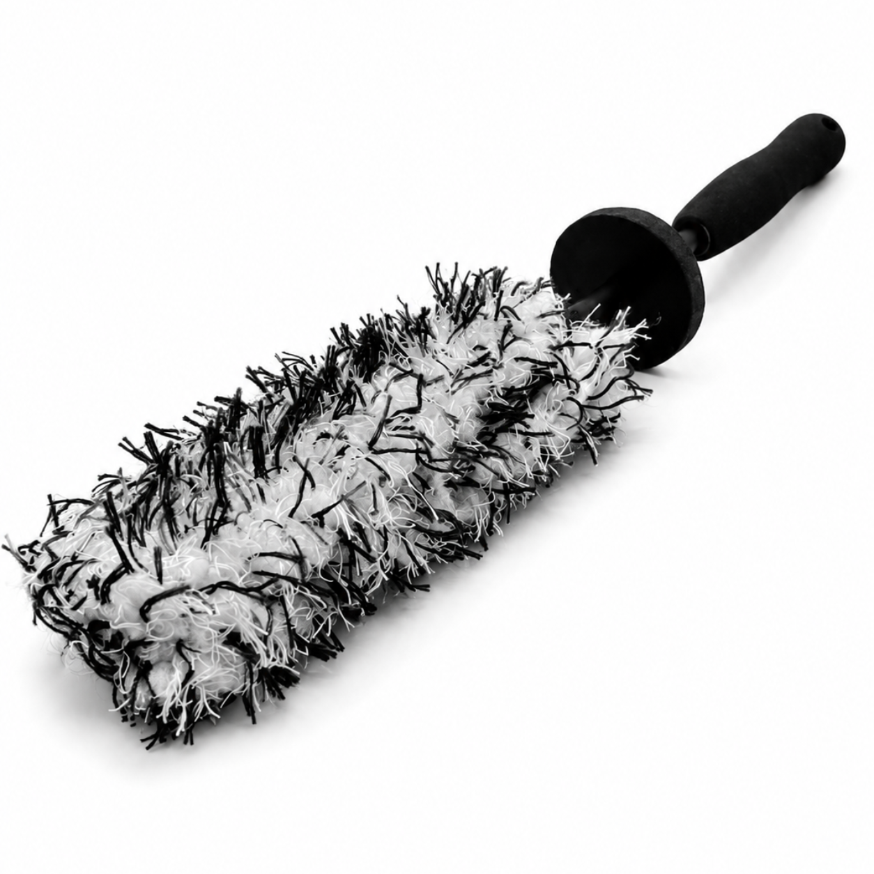 RevShine Wheel & Spoke Cleaning Brush showing its bristles and handle for cleaning car wheels and spokes.